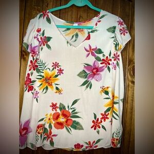 Floral Old Navy Women’s Shirt - Size XL